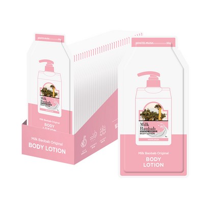 밀크바오밥 오리지널 바디로션 화이트머스크