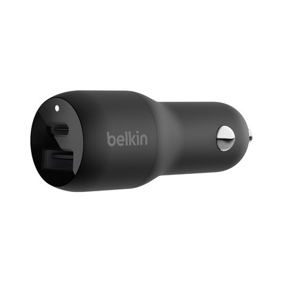 벨킨 부스트업 C타입 USB-A S D 30 듀얼 차량용 충전기 37W CCB004bt