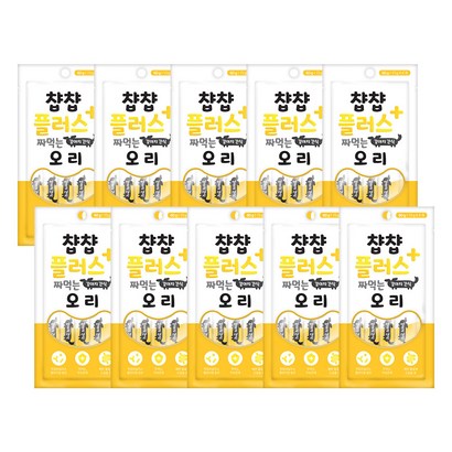 인터펫코리아 챱챱플러스 짜먹는 강아지 유산균 파우치