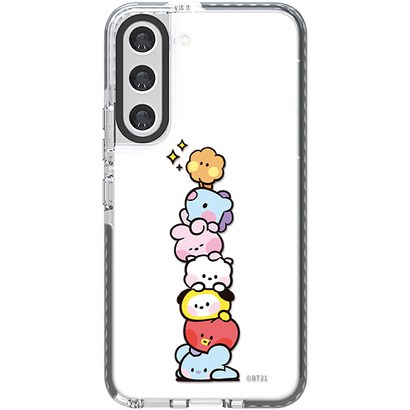 아이컬러즈 BT21 미니니 투명 라인 휴대폰 케이스