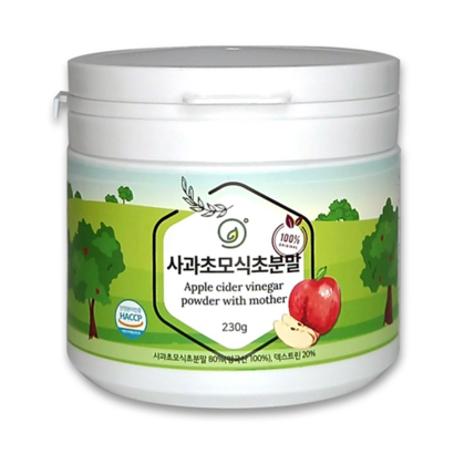 사과 초모 식초 분말 애플사이다비니거