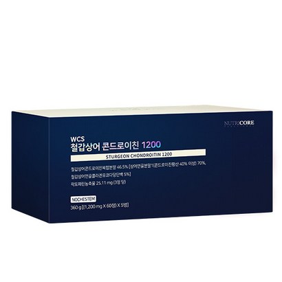 뉴트리코어 WCS 철갑상어 콘드로이친 1200