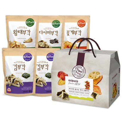 티각태각 부각 김 다시마 꽃게 황태 선물세트