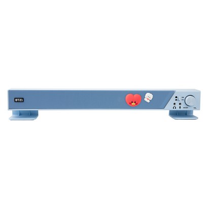 로이체 BT21 베이비 리틀버디 2채널 멀티미디어 사운드바 스피커