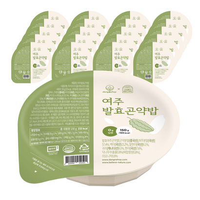 제로레시피 여주 발효 곤약밥