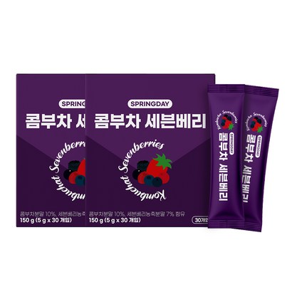 스프링데이 콤부차 세븐베리