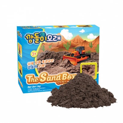 엠씨에이 깜돌이모래 촉감발달완구