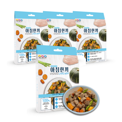 오아오 강아지 아침한끼 화식 습식사료