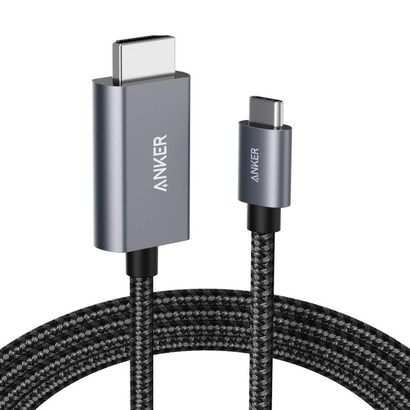 앤커 USB 31 C타입 to HDI 20 4K 듀얼 모니터 미러링 케이블