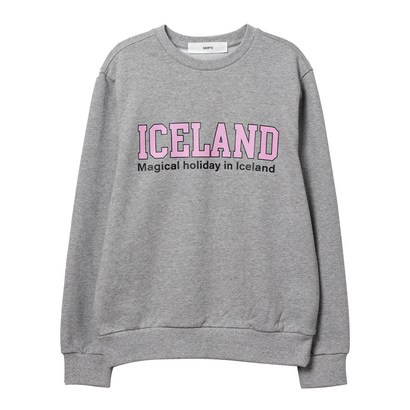 시에로 ICEAND 레터링 RINT T TS 맨투맨 SH6TSU882