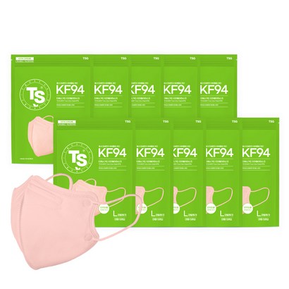 TS 가드 티마 컬러 새부리형 마스크 대형 KF94