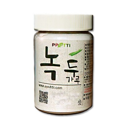 뿌띠 국산 생녹두가루 곡물 한방