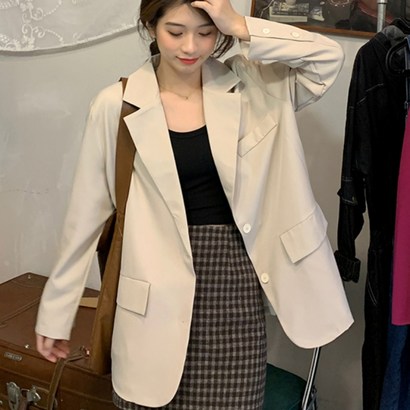 허그허그 / 랜드 루즈핏 캐추얼 자켓 3coor