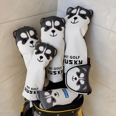 Husky 클럽 헤드커버 귀여운 허스키 of Cub Cover 골프채커버 리뷰 후기