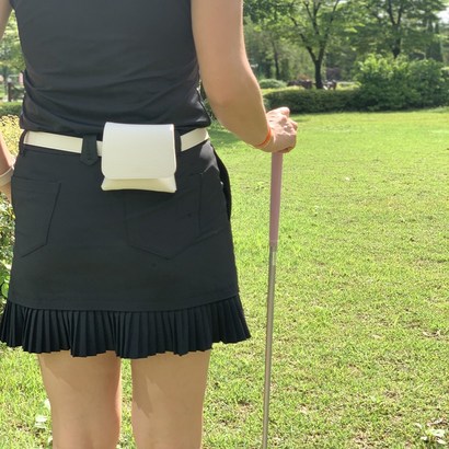 여성 골프힙색 골프공 주머니 볼주머니 벨트형 파우치 리뷰 후기