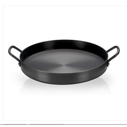 식당 업소용 원형 야채 볶음 경질닭갈비팬 닭갈비판