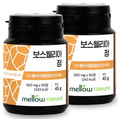 관절 연골 보스웰리아 정