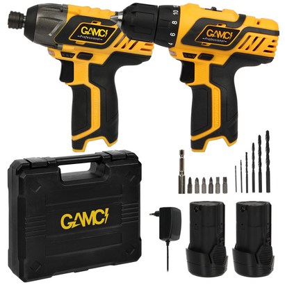12V 충전 무선 드릴 임트 드라이버 2종 콤보 풀셋