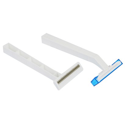 바른유통 일회용 면도기 이중날 1개 일회용면도기