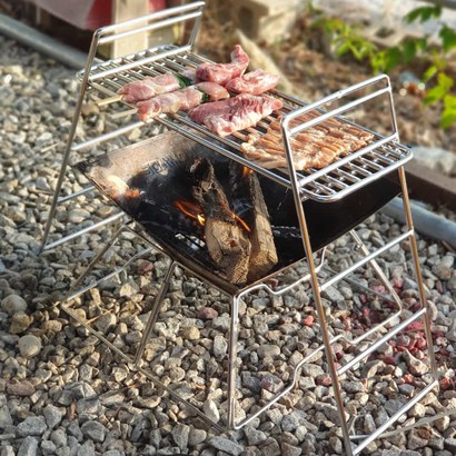 석쇠토리 오덕그릴 부시크래프트 캠핑오덕 직화그릴