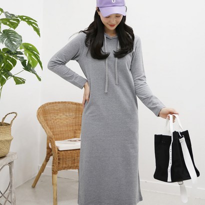 민짱나라 F010 덴버 후드 원피스
