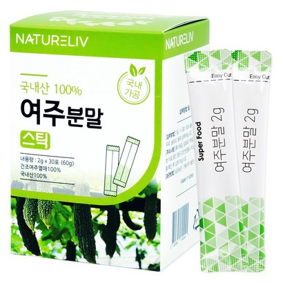 국산 여주 분말 가루 스틱