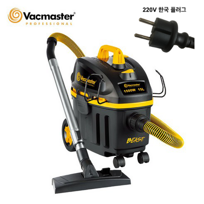 백마스터 VF1515HJ/건습식/ 1500W/코드 자동회수/가정용/차량용/초강력/저소음/먼지 흡입/상업용/백마스터