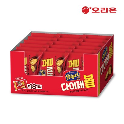 오리온 다이제볼 미니