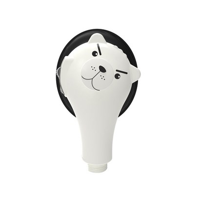 제이더블유 캐릭터 힐링 ON OFF 2버튼 샤워헤드 강아지