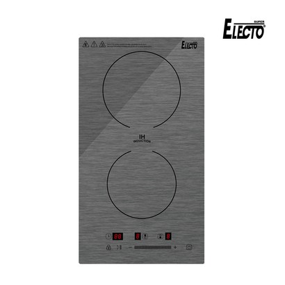 한진테크 엘렉토 2구 인덕션 레인지/ 매립겸용/HJ-D3300 그레이