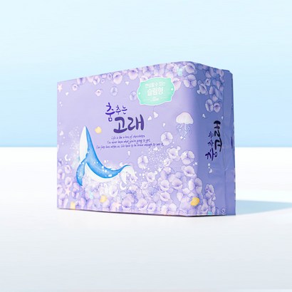 춤추는고래 대용량 생리대 오버나이트