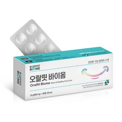비피도 오랄핏 바이옴 구강 유산균 영양제 구취 제거 잇몸 영양제 프로바이오틱스 구내염 영양제