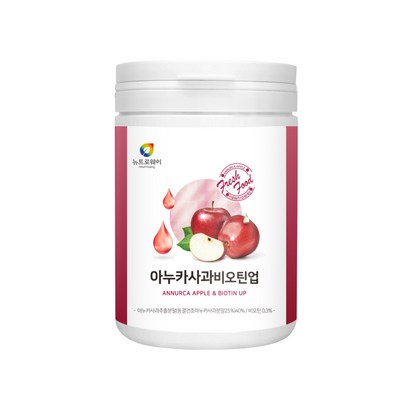 아누카사과 비오틴업 프락토올리고당 에리스리톨 19종혼합유산균 사과농축분말 미네랄비타믹스