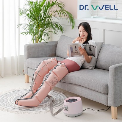 닥터웰 뉴에어라이너 공기압 종아리 발 다리 마사지기 안마기 DR-5800