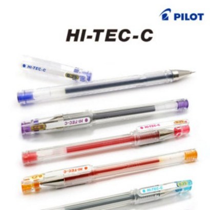 파일롯트 하이테크C HI-TEC-C 중성펜 0 낱색 / 3점 지지 방식 / 국민 볼펜 리뷰 후기