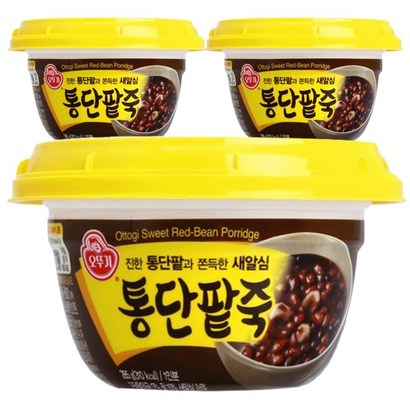 오뚜기 통단팥죽 상온