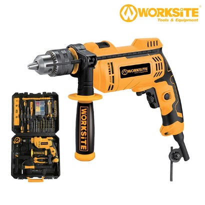 워크사이트 임트 전기드릴 앤 악세사리 수공구 750W EID449KIT