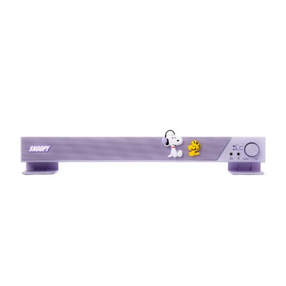 로이체 피너츠 스누피 2채널 ED 사운드바 USB 스피커 캐릭터 마그넷 2종