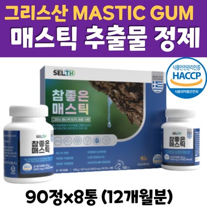 속편한 매스틱 검 그리스산 메스틱 ASTIC U 천연수지 추출물 정제
