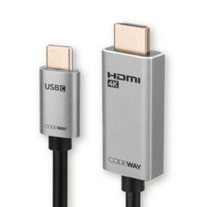 코드웨이 4K60Hz USB C타입 to HDI 미러링케이블