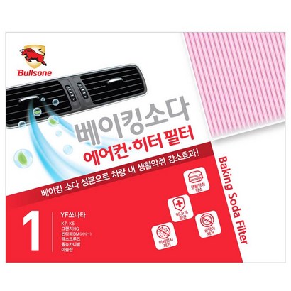불스원 베이킹소다 차량용 에어컨 히터 필터