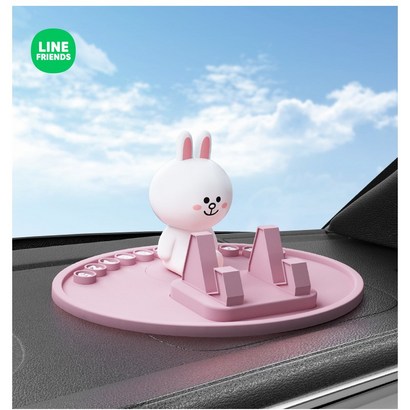 라인프렌즈 자동차 차량용 주차 번판 휴대폰 스마트폰 거치대