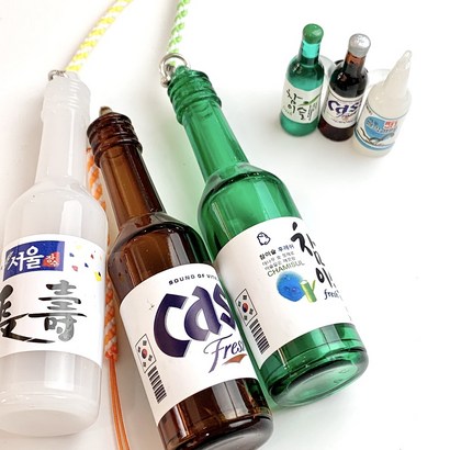 소주 맥주 술병 티걸이 티꽂이 웃긴 티걸이 캐릭터 볼마커 퍼터키퍼 라운딩 필드 야간라운딩 골린이 필수품 단체선물 기념품