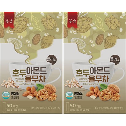 꽃샘 두아몬드율무차 50T2개