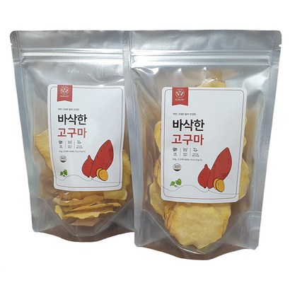 무농약 국산 무설탕 구운 고구마칩 소부리 바삭한 고구마