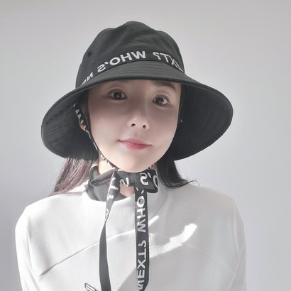 여성골프모자 골프 벙거지 여자 버킷햇 리본 햇빛가리개 리뷰 후기