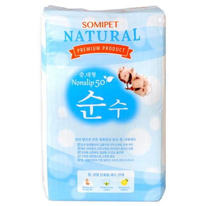 순수 중대형 넌슬립 애견패드 레몬향 4560