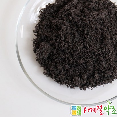 사계절약초 국내산 검은깨가루 리뷰후기