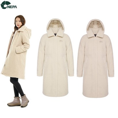 네파 뉴코아송파점 NC 겨울용 여성 라이프 스타일 뽀글이 긴기장 패딩 코트 자켓 !!! @@@ 80943 SJK