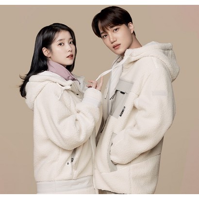 블랙야크 아이유 카이 커플 후리스 양털 뽀글이 B마카롱에센셜2후드자켓 1BYJKF2903 리뷰 후기
